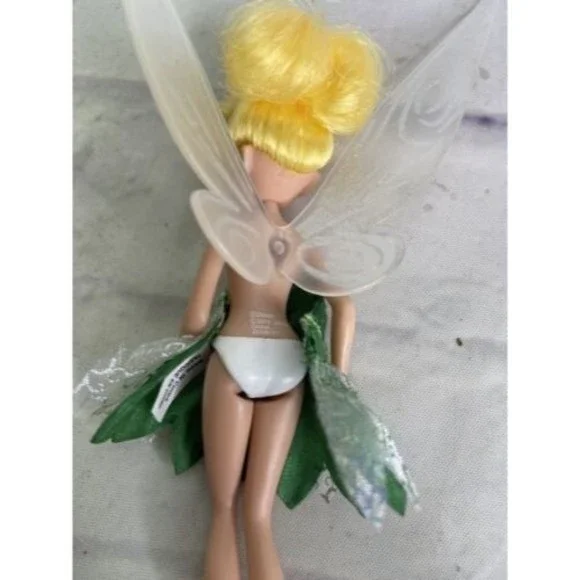 Jakks Pacific Disney Fairies Tinker Bell Fairy Mini Doll With Wings Shoes 2010 - Picture 5 of 6